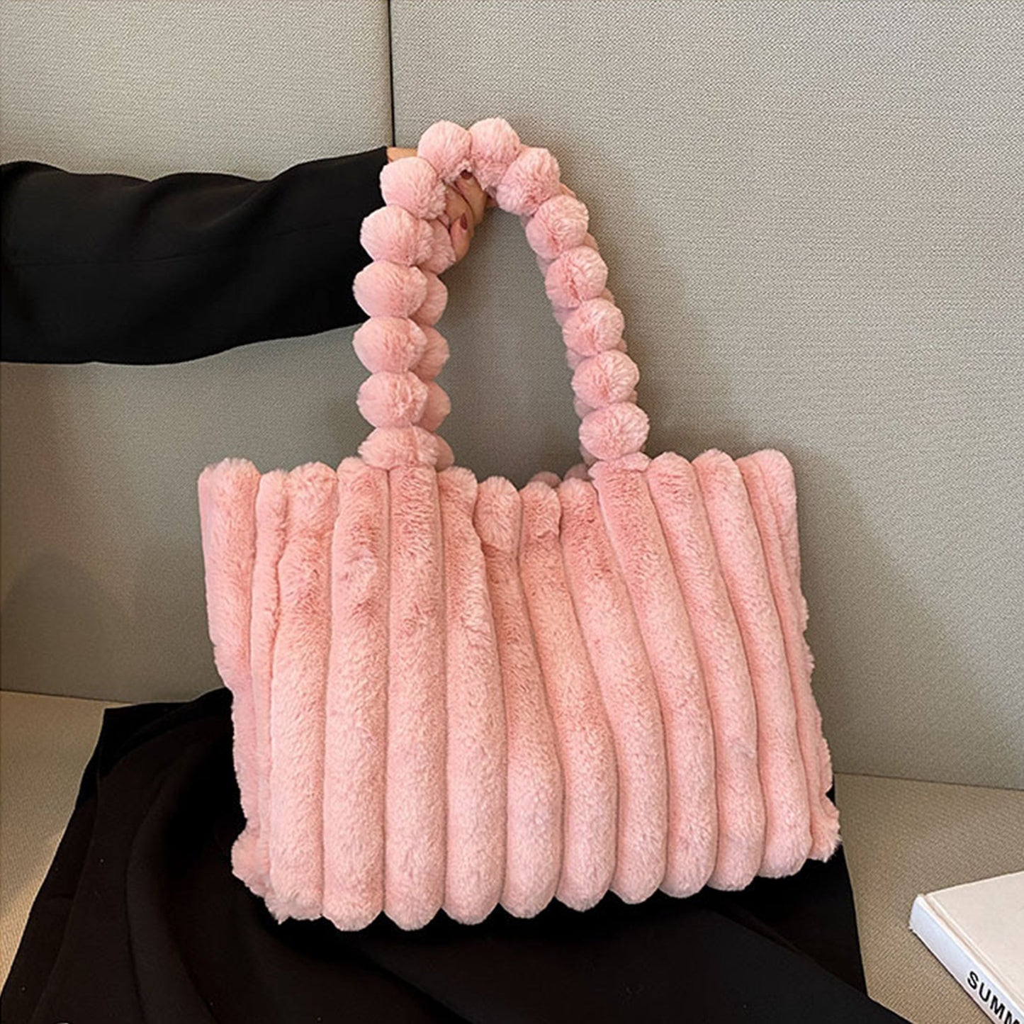 Calista - Pluche Cloudpuff Schoudertas