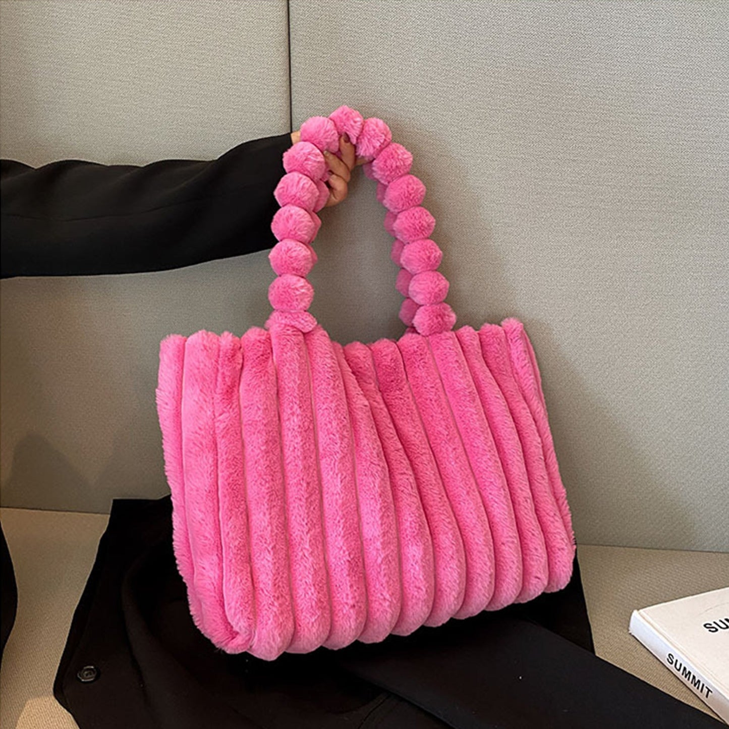 Calista - Pluche Cloudpuff Schoudertas