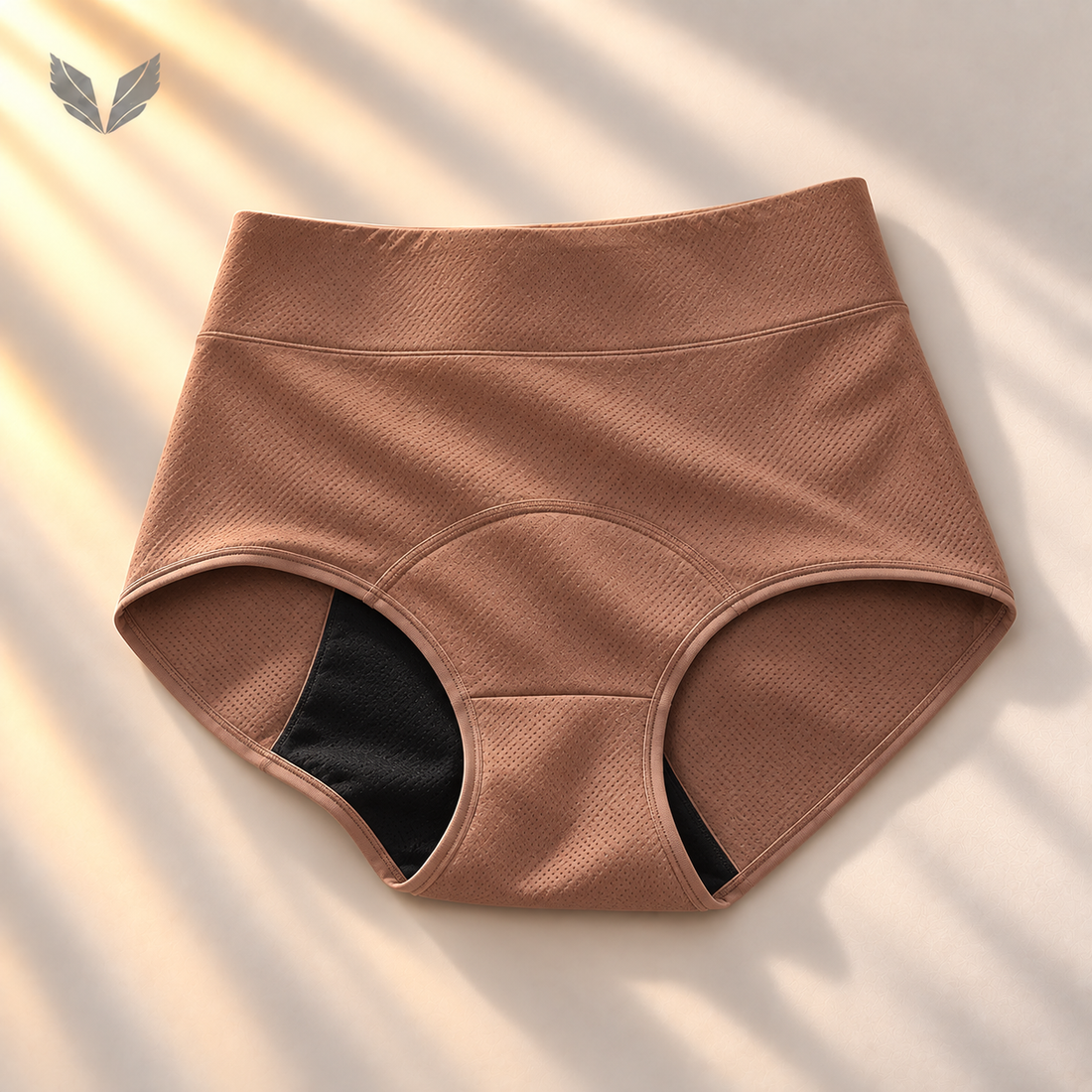 Naadloze menstruatieslip high waist