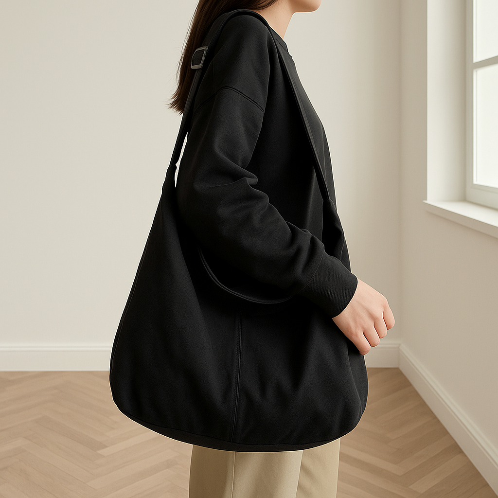 Bente | Praktische Dames Schoudertas van Canvas