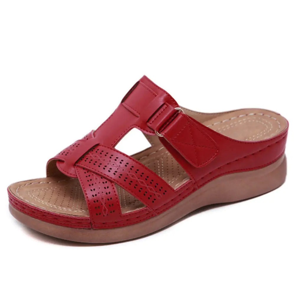 Vintage Wedge Sandals - Anti-slip Summer Slides