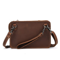Retro Cowhide Single Shoulder Messenger Bag
