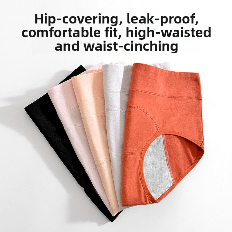 Katoenen menstruatieslip high waist