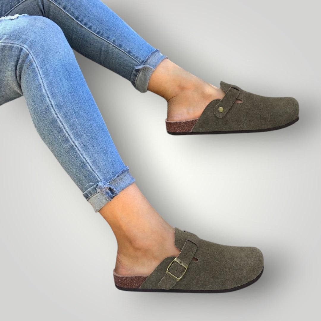 Dames Orthopedische Pantoffels met Comfortabel Voetbed