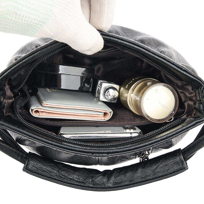 Juna - Elegante Leren Handtas