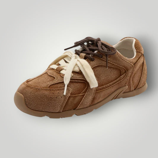 Heren Sneakers Suède met Dubbel Kanten Ontwerp