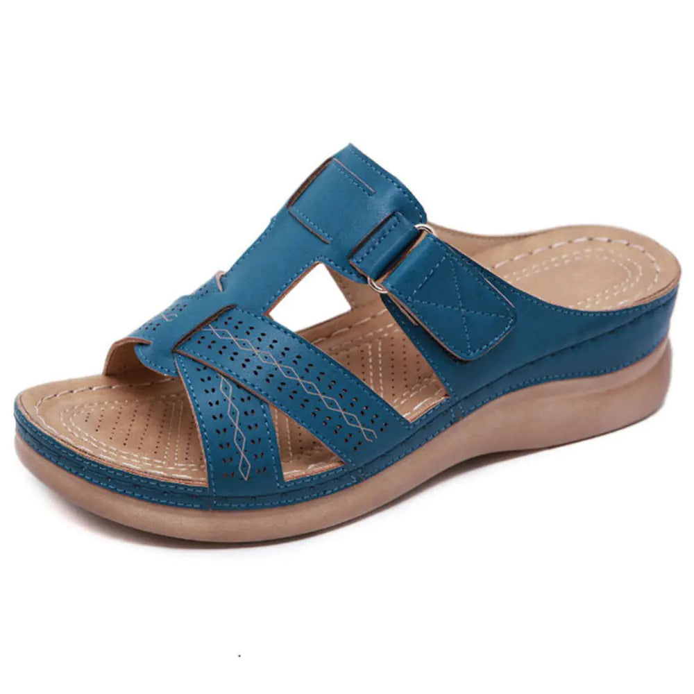 Vintage Wedge Sandals - Anti-slip Summer Slides