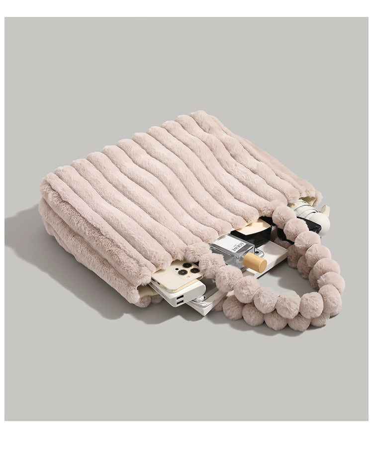 Calista - Pluche Cloudpuff Schoudertas