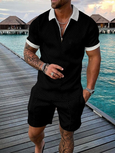 Men's Casual Polo/Short Set X (nr. 1)