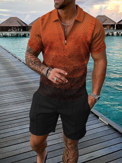 Men's Casual Polo/Short Set X (nr. 1)