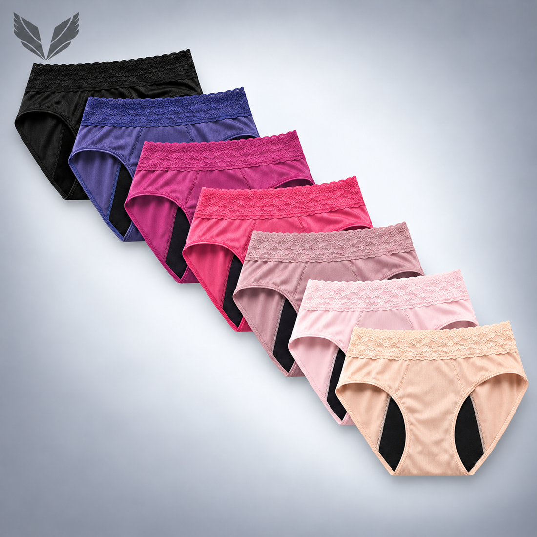 Washable period underwear high waist