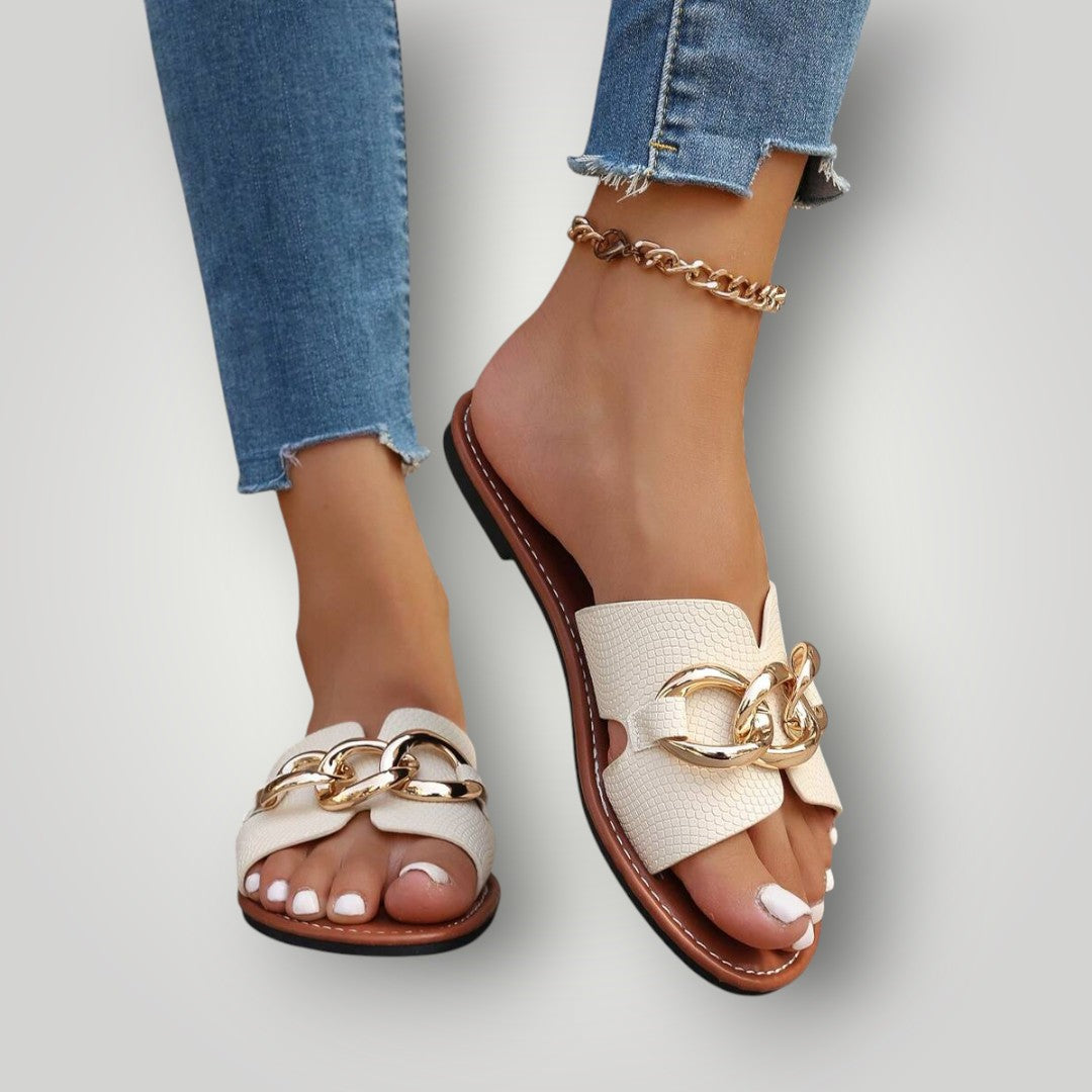 Bruine Casual Dames Zomer Sandalen