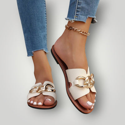 Bruine Casual Dames Zomer Sandalen