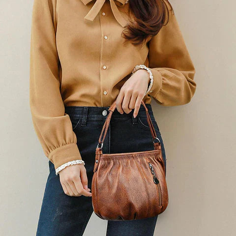 Juna - Elegante Leren Handtas