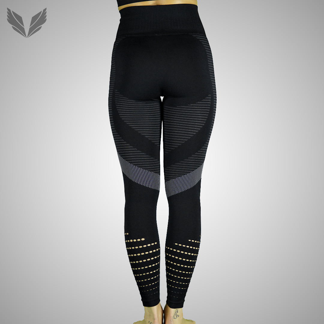 High Waist Squat Proof Sportset Sportlegging Stretchy Dames Sportlegging Comfortabel Rekbaar Hoge Taille Verdano