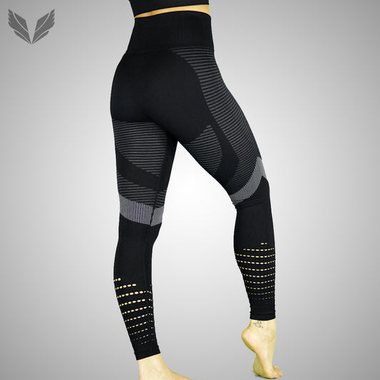 High Waist Squat Proof Sportset Sportlegging Stretchy Dames Sportlegging Comfortabel Rekbaar Hoge Taille Verdano