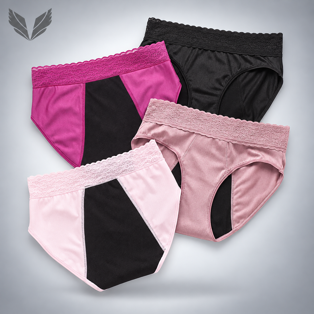 Culotte menstruelle lavable taille haute