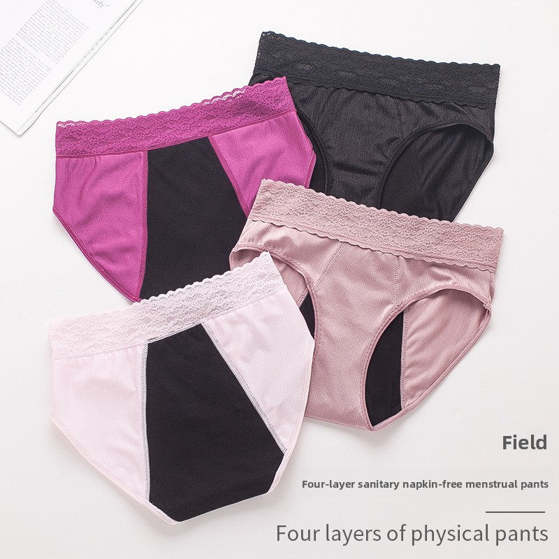 Culotte menstruelle lavable taille haute