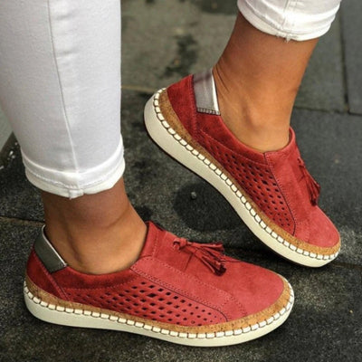 Heren Slip-Ons Zwart Maat 42 Ademend Gebreid Lichtgewicht-3
