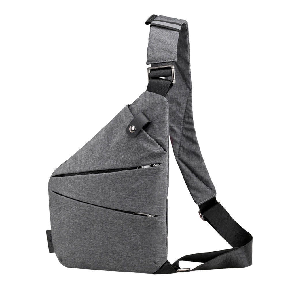 Men's Multifunctional Shoulder Bags Sports Chest Pack Bags 
