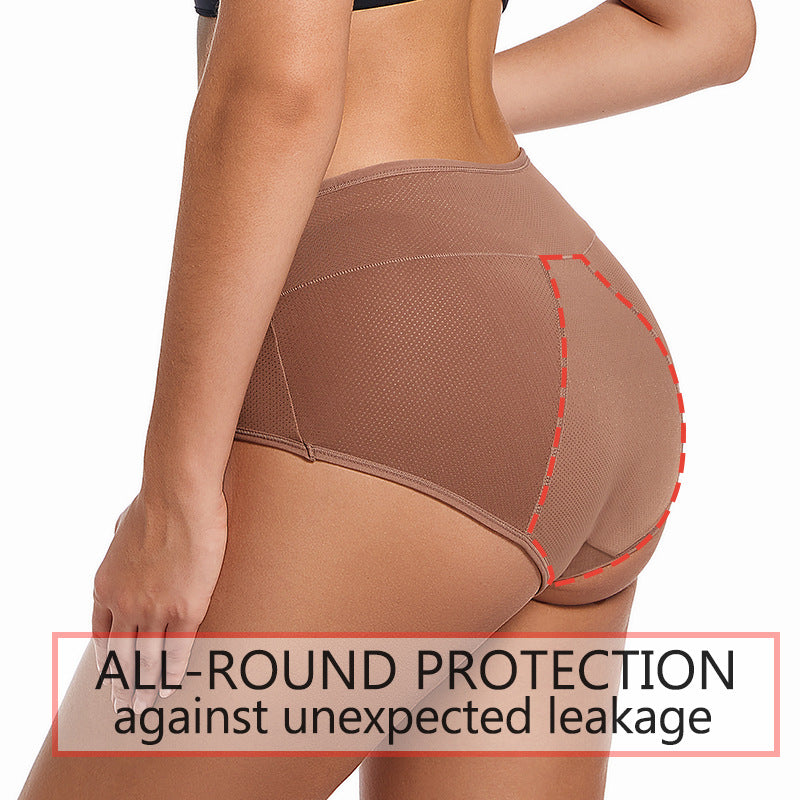 Naadloze menstruatieslip high waist