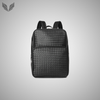 Relief Leather Black Backpack