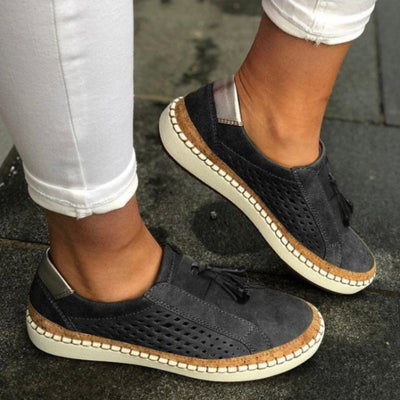 Heren Slip-Ons Zwart Maat 42 Ademend Gebreid Lichtgewicht-4
