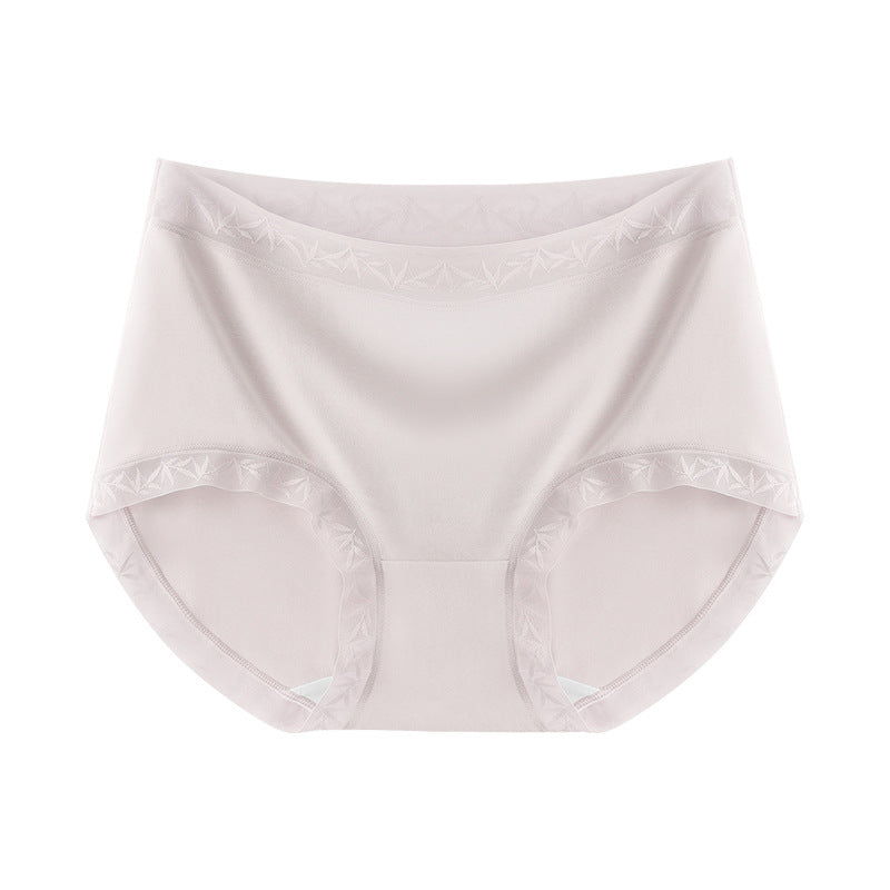 Natural Bamboo Fiber 10A Antibacterial Womens Mid Waist Underwear