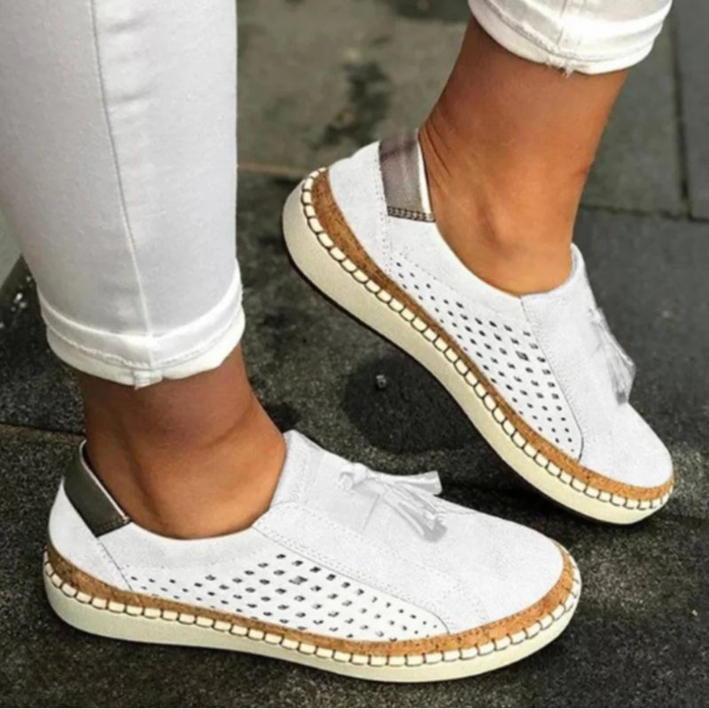 Heren Slip-Ons Zwart Maat 42 Ademend Gebreid Lichtgewicht-1