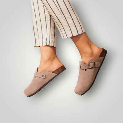 Dames Orthopedische Pantoffels met Comfortabel Voetbed