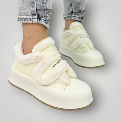 Heren Fleece Schoenen met Moderne Rand