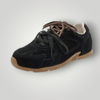 Heren Sneakers Suède met Dubbel Kanten Ontwerp