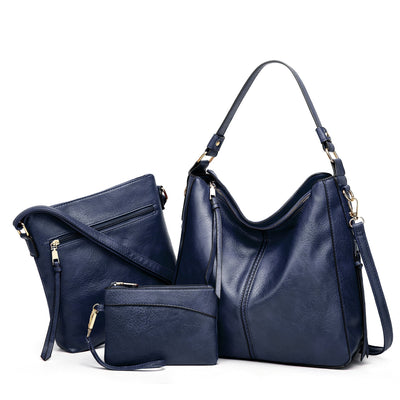 Liana - Veelzijdige 3-Delige Designertas voor Vrouwen