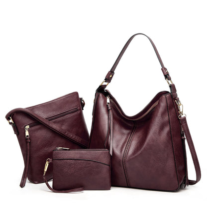 Liana - Veelzijdige 3-Delige Designertas voor Vrouwen