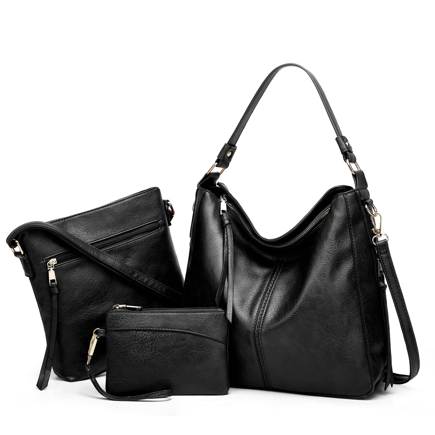 Liana - Veelzijdige 3-Delige Designertas voor Vrouwen