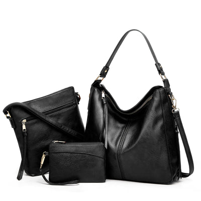 Liana - Veelzijdige 3-Delige Designertas voor Vrouwen