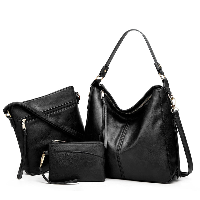 Liana - Veelzijdige 3-Delige Designertas voor Vrouwen