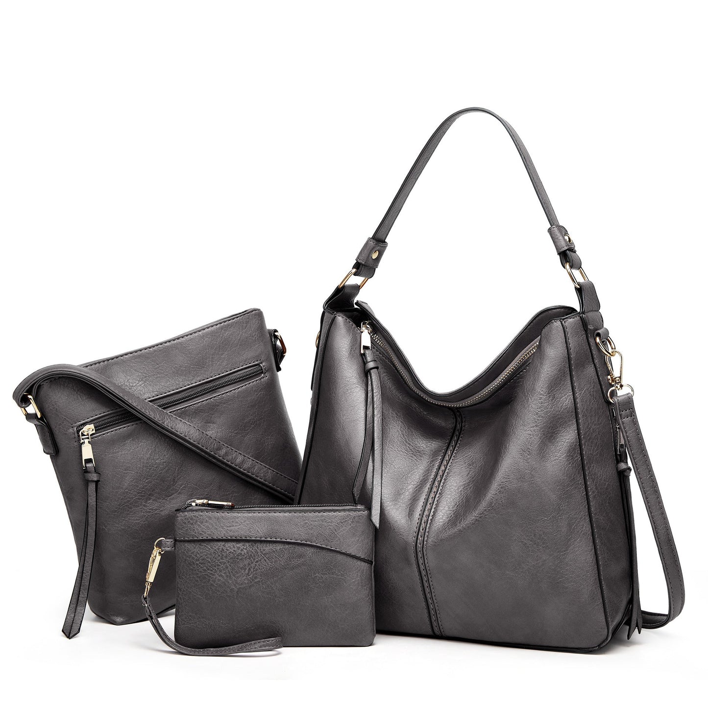 Liana - Veelzijdige 3-Delige Designertas voor Vrouwen