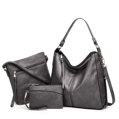Liana - Veelzijdige 3-Delige Designertas voor Vrouwen