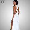 Sexy Backless Fashion Dress (Wit)