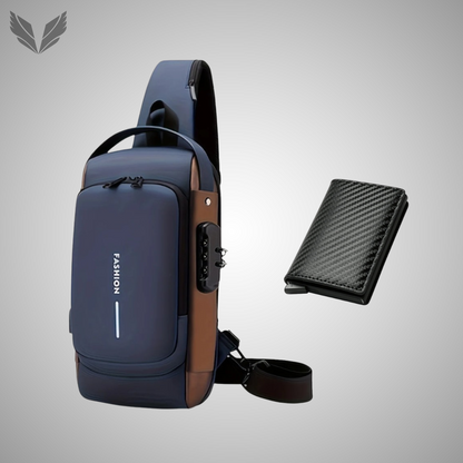 Verdano - Multifunctionele Anti Diefstal Backpack + Card Holder