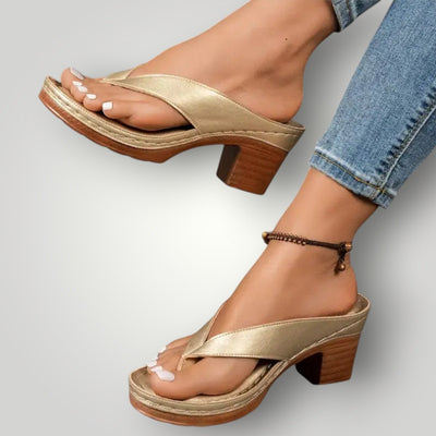 Orthopedische Sandalen voor Dames met Gedempte Ondersteuning