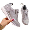 Casual Women's Shoes 2023 Autumn New Style European and American Imported Plus Size Thick Bottom Drill System Sports Shoes Whole