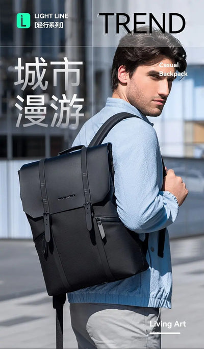 Mark Ryden 15.6" Laptop Backpack Men Waterproof Large Capacity Anti-theft Backpacks Male Casual Business Travel Bag School Bags