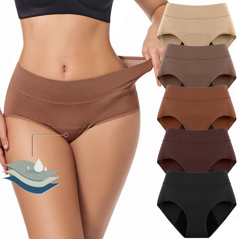 Naadloze menstruatieslip high waist