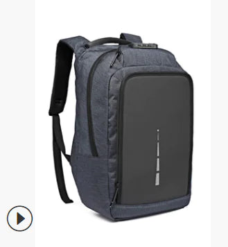 New Canvas Backpack, Men's Casual Anti-Theft Bag