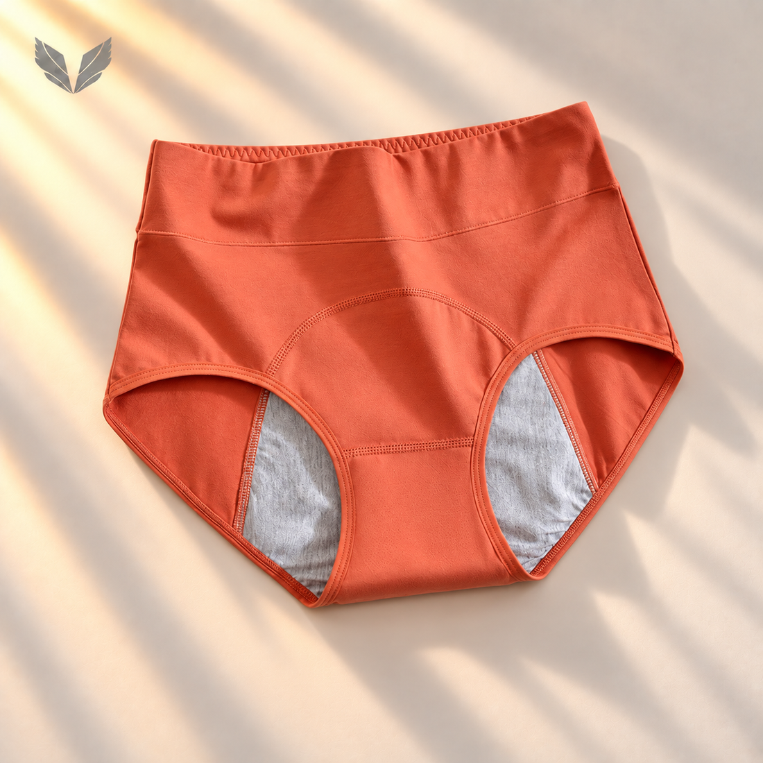 Katoenen menstruatieslip high waist
