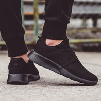 Men's Running Shoes - Flyknit Mesh Sneakers