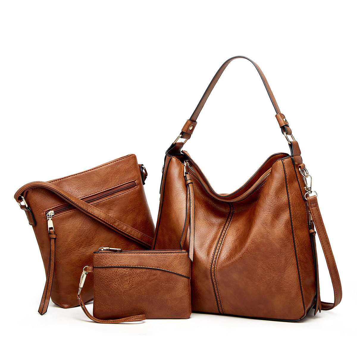 Liana - Veelzijdige 3-Delige Designertas voor Vrouwen