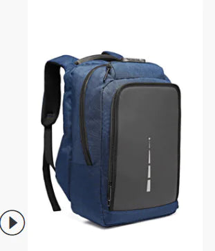 New Canvas Backpack, Men's Casual Anti-Theft Bag